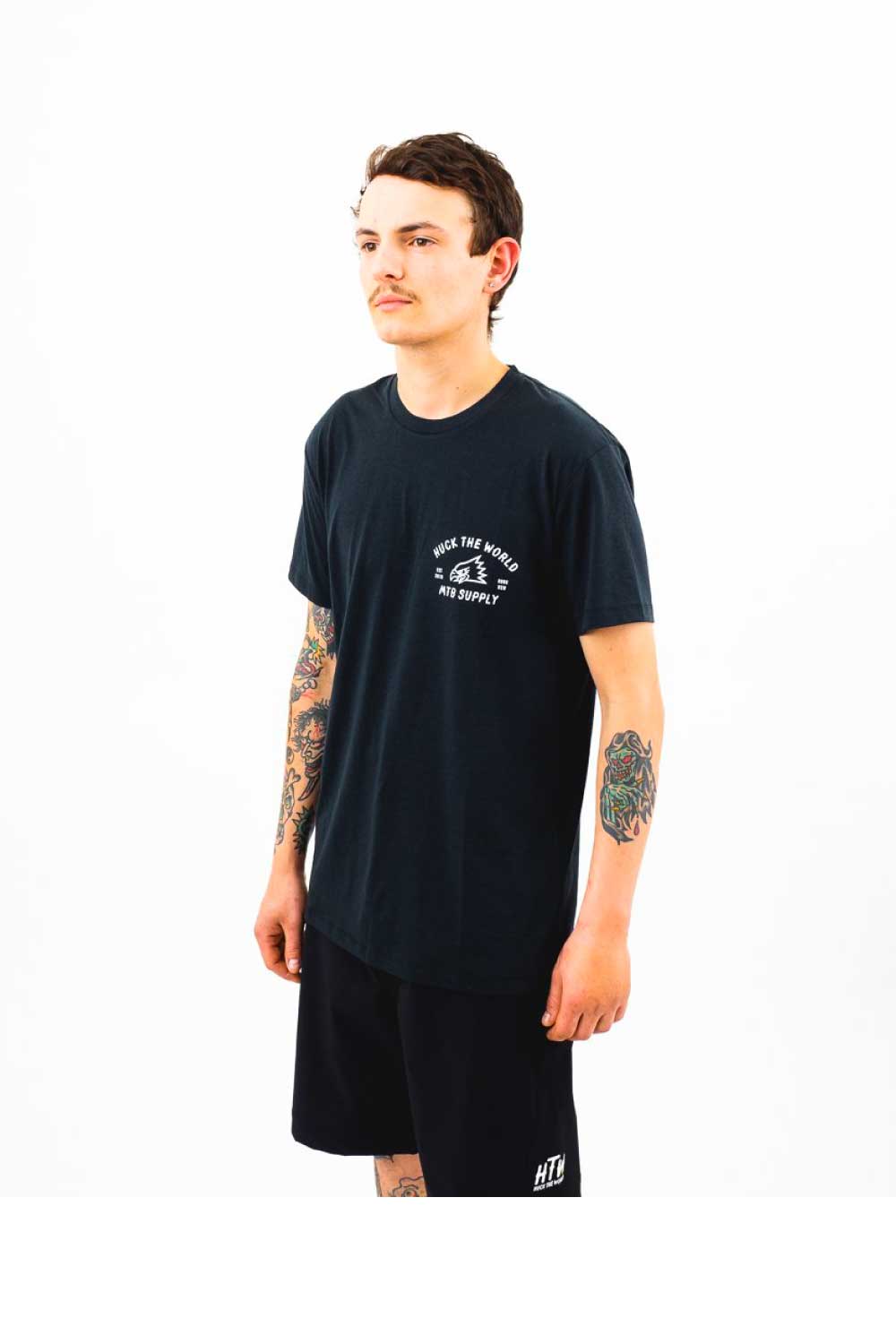 HUCK THE WORLD GONG MTB DR SS TEE