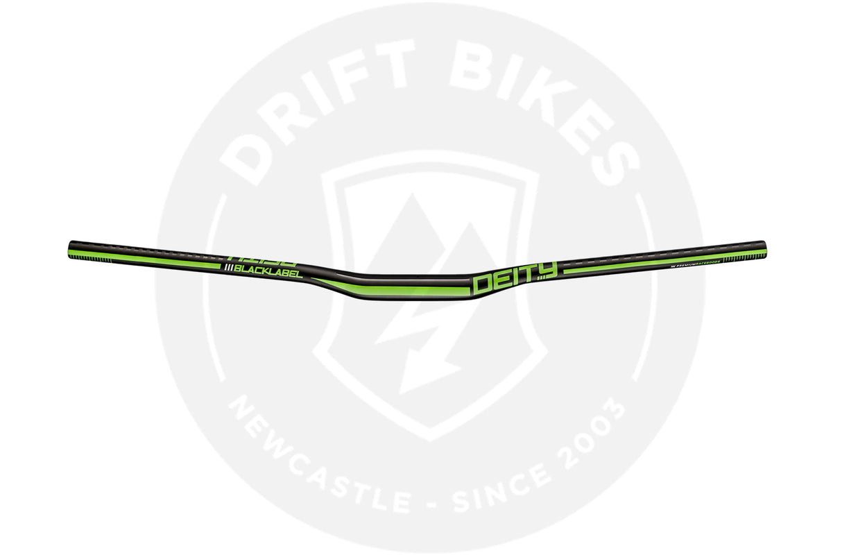 Deity Black Label Bike Handle Bar 31.8MM Clamp - 800mm Width