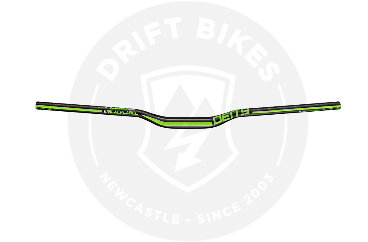 Deity Black Label Bike Handle Bar 31.8MM Clamp - 800mm Width