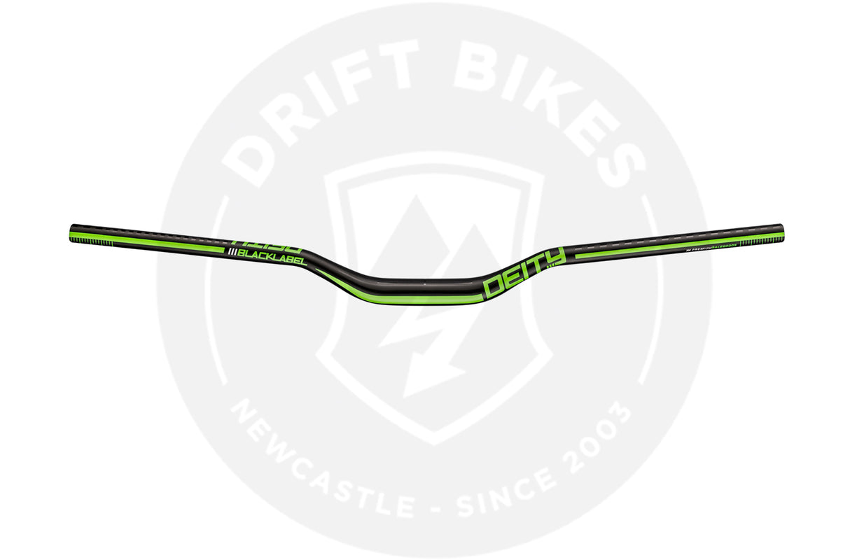 Deity Black Label Bike Handle Bar 31.8MM Clamp - 800mm Width