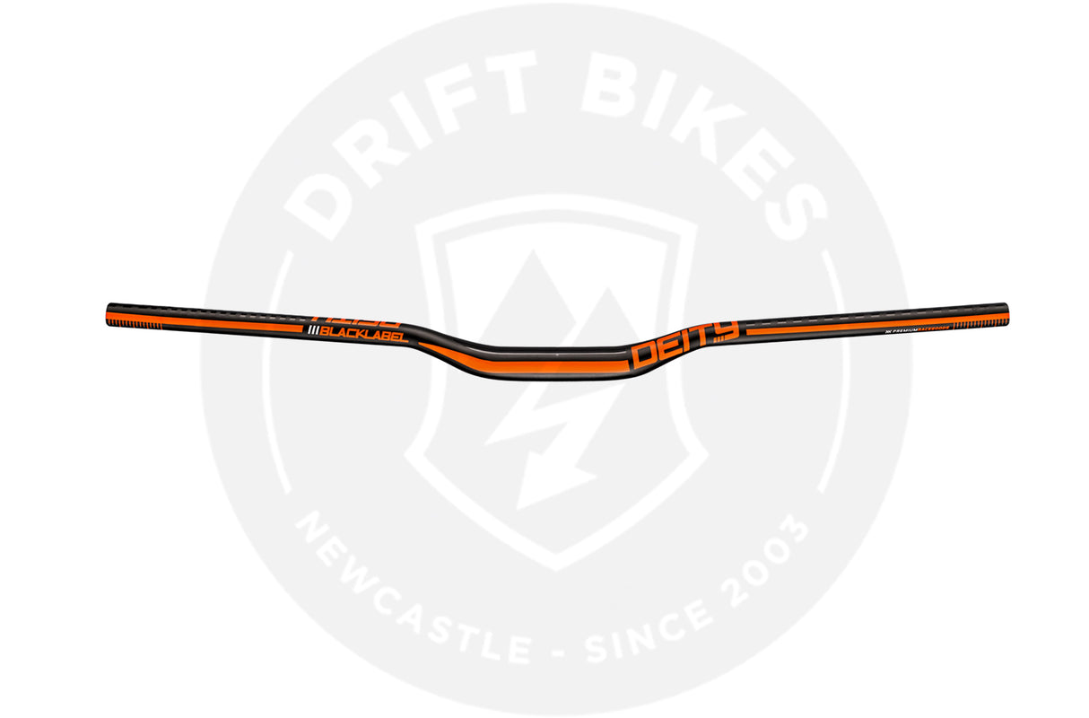 Deity Black Label Bike Handle Bar 31.8MM Clamp - 800mm Width