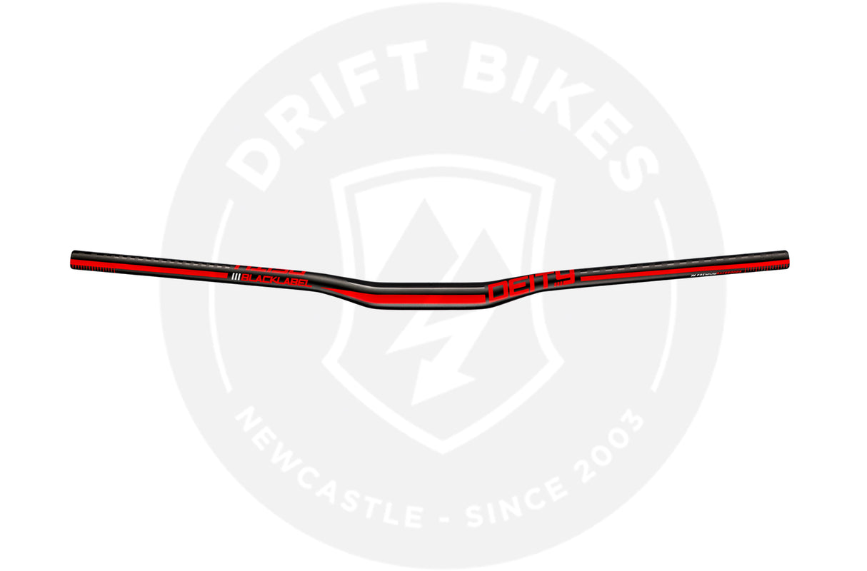 Deity Black Label Bike Handle Bar 31.8MM Clamp - 800mm Width