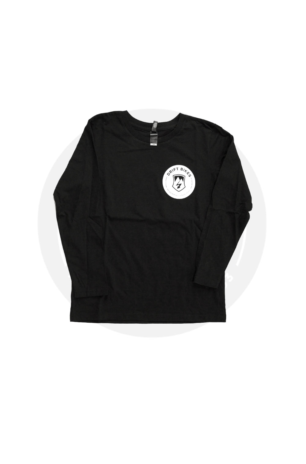 DRIFT FULL CIRCLE SHIRT LONG SLEEVE BLACK