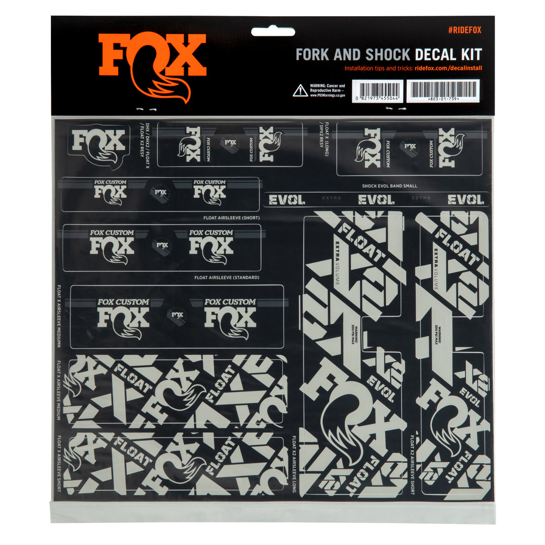 FOX Universal Custom Decal Kit for 32-40 Forks (DPS/DHS/FLOATX)