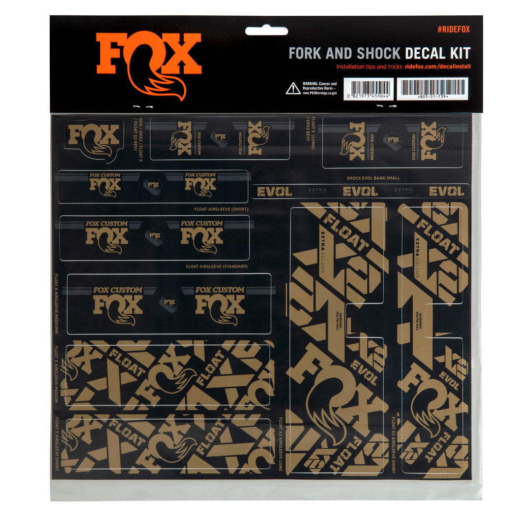 FOX Universal Custom Decal Kit for 32-40 Forks (DPS/DHS/FLOATX)