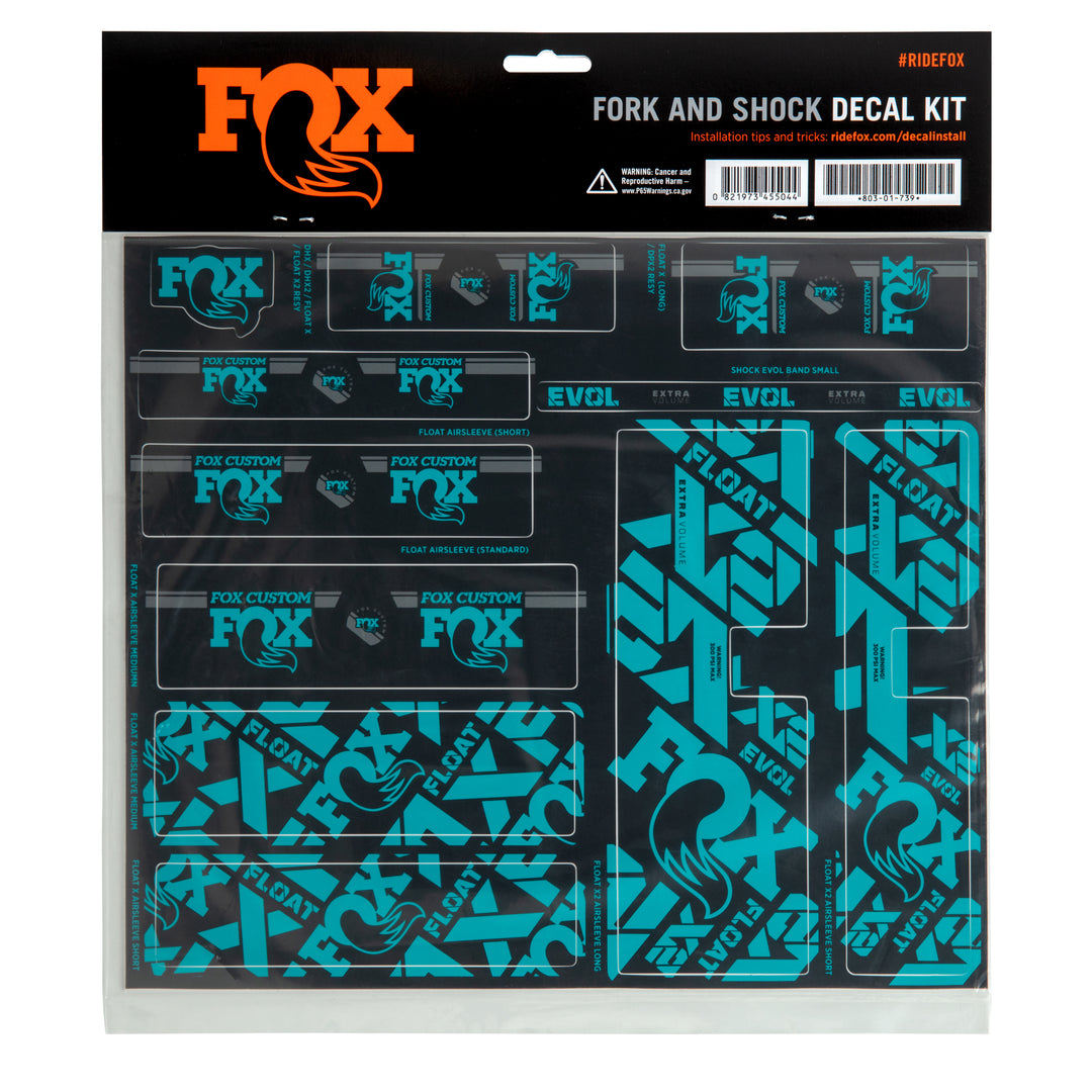 FOX Universal Custom Decal Kit for 32-40 Forks (DPS/DHS/FLOATX)