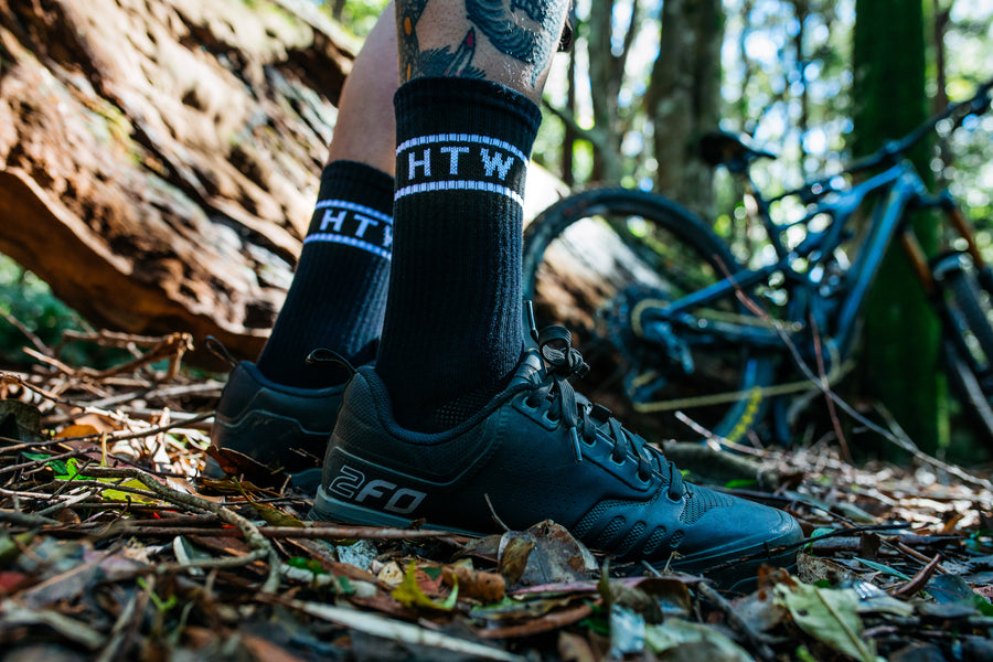 Huck The World Double Strip Socks