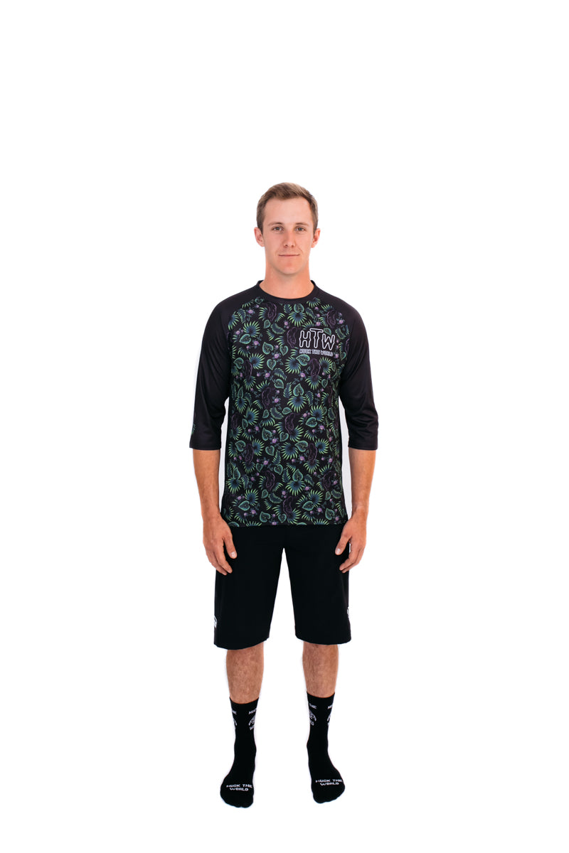 Huck The World Black Panther MTB Jersey