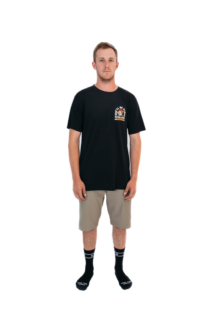 Huck The World Short Sleeve She'll Be Right Dri-Release MTB Jersey