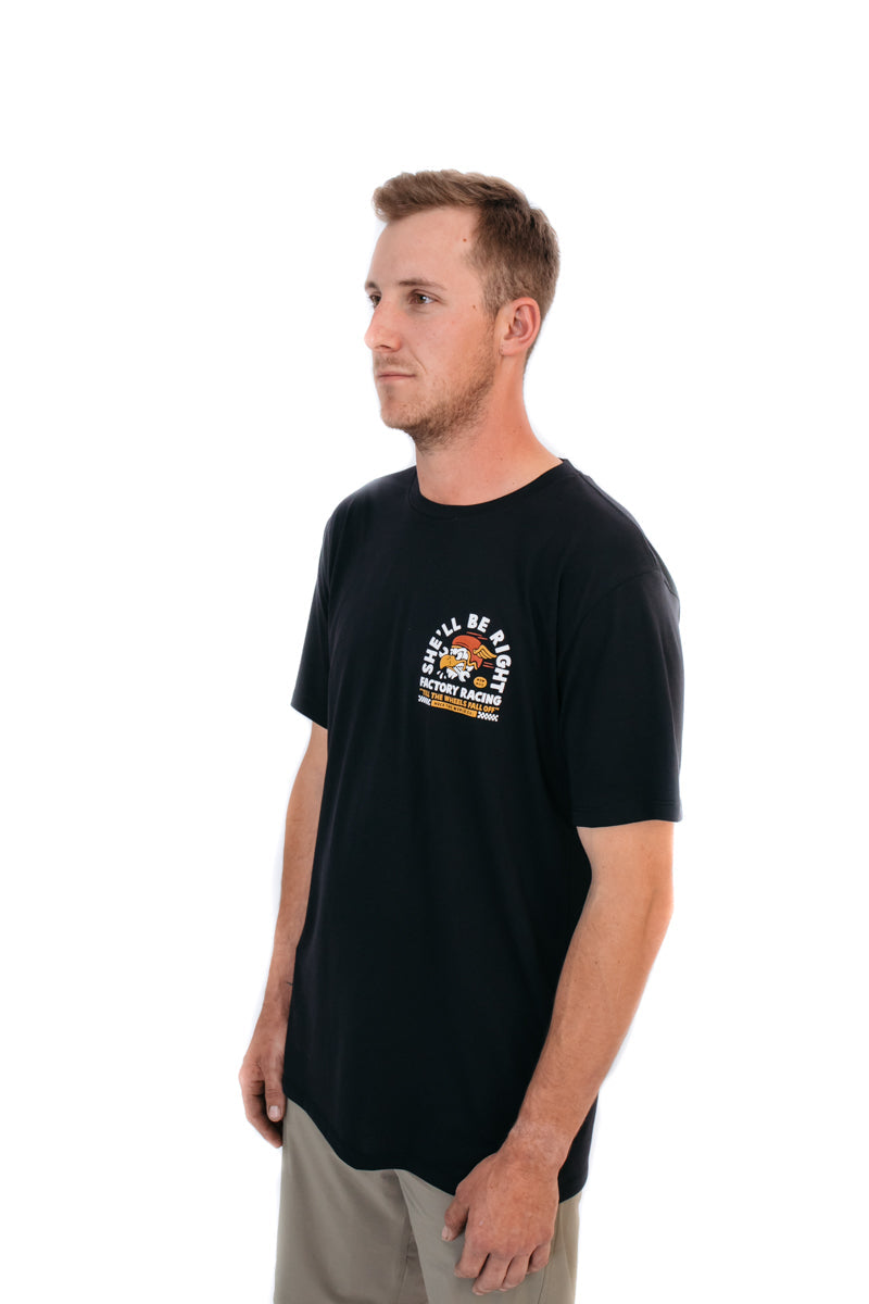 Huck The World Short Sleeve She'll Be Right Dri-Release MTB Jersey