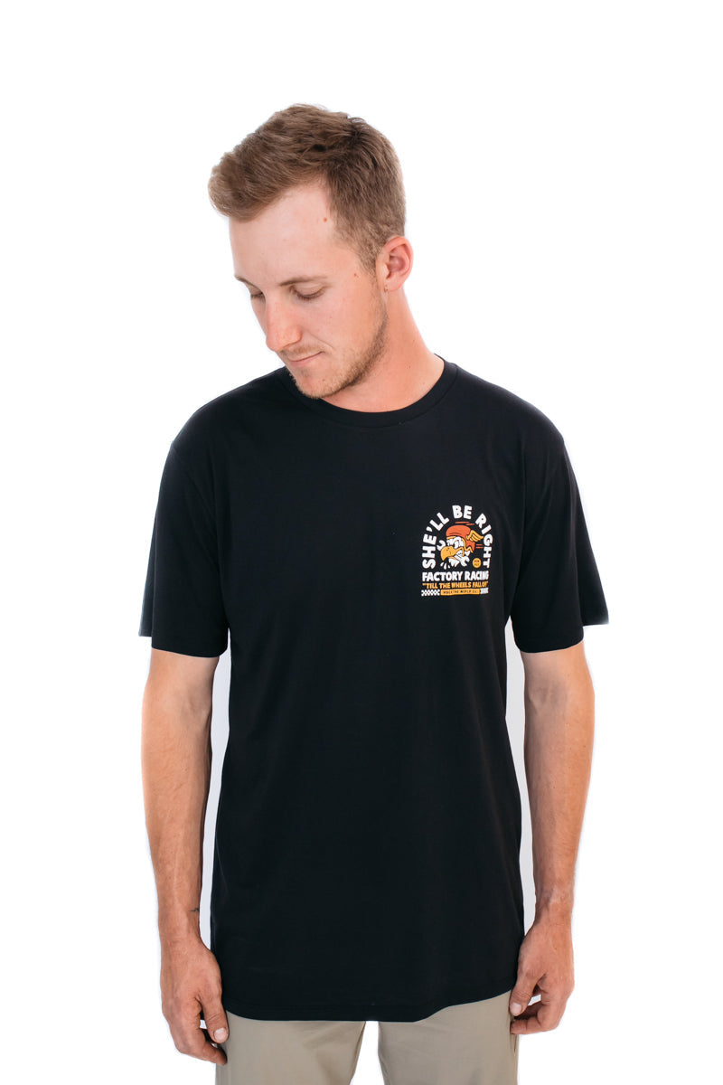 Huck The World Short Sleeve She'll Be Right Dri-Release MTB Jersey
