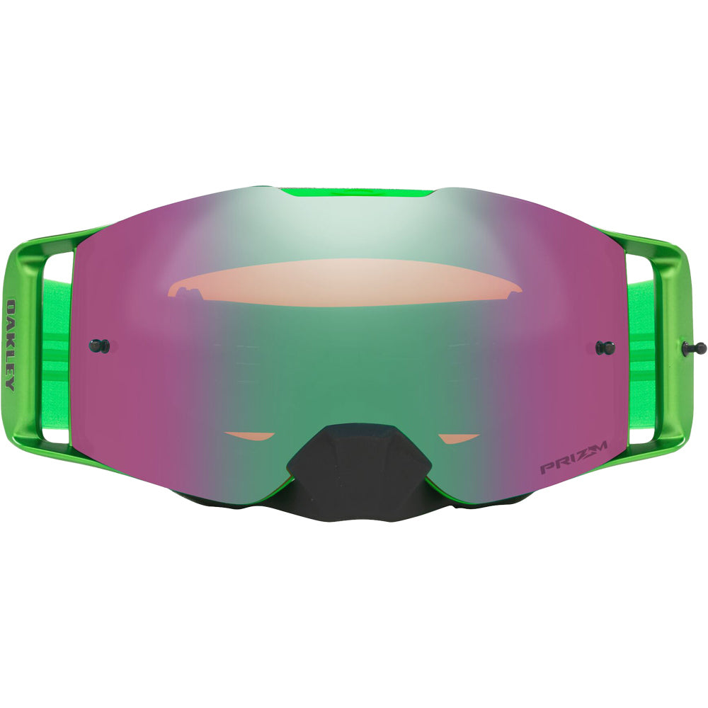 Oakley Front Line Goggles Moto Green w/ Prizm MX Jade Lenses