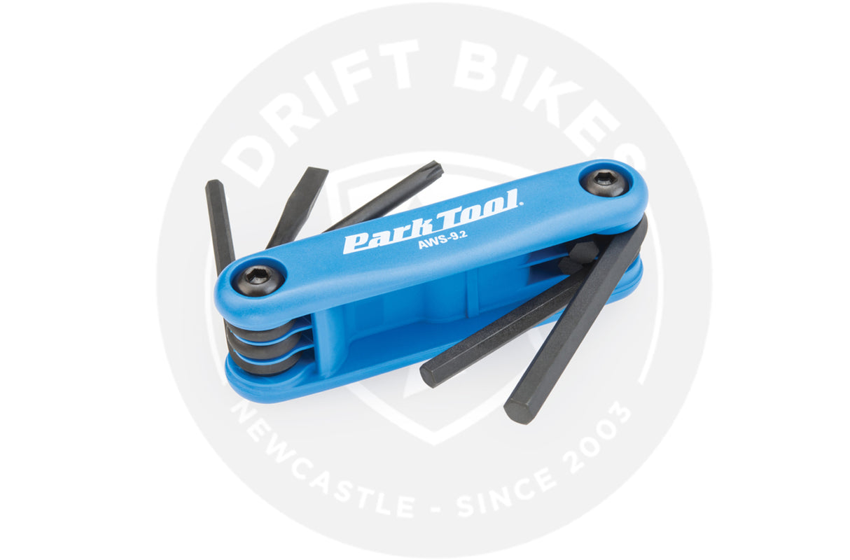 PARK TOOL 4MM, 5MM, 6MM, STD, PHIL WRENCH SET AWS-9.2