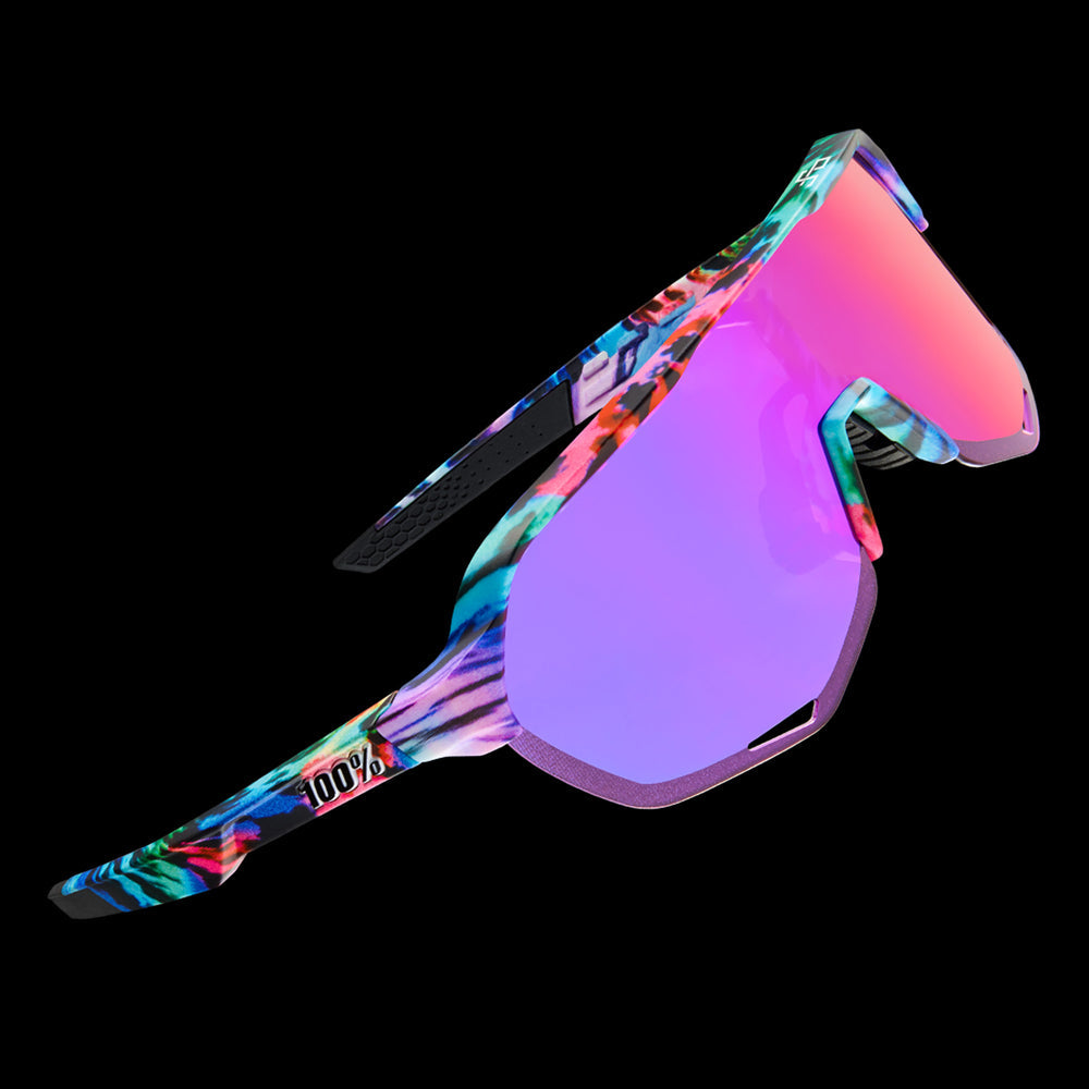 100% S2 Glasses Tokyo Night Purple Multilayer Mirror Lens