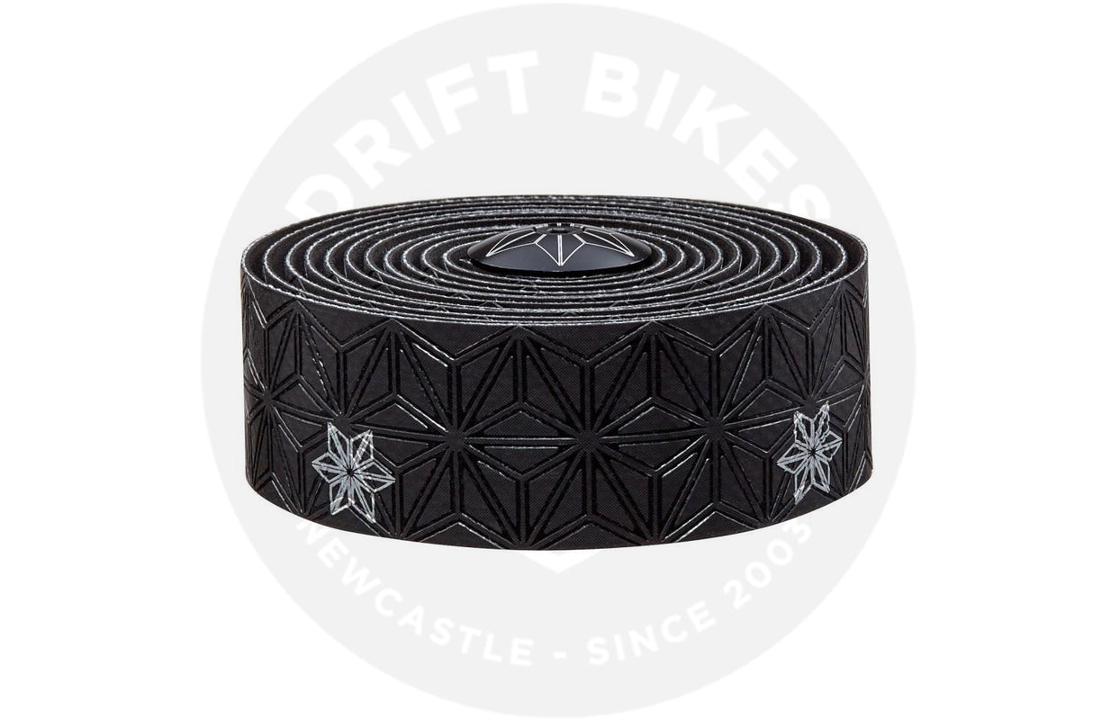 Supacaz Handlebar Bike Tape Super Sticky Kush Black/Silver Print