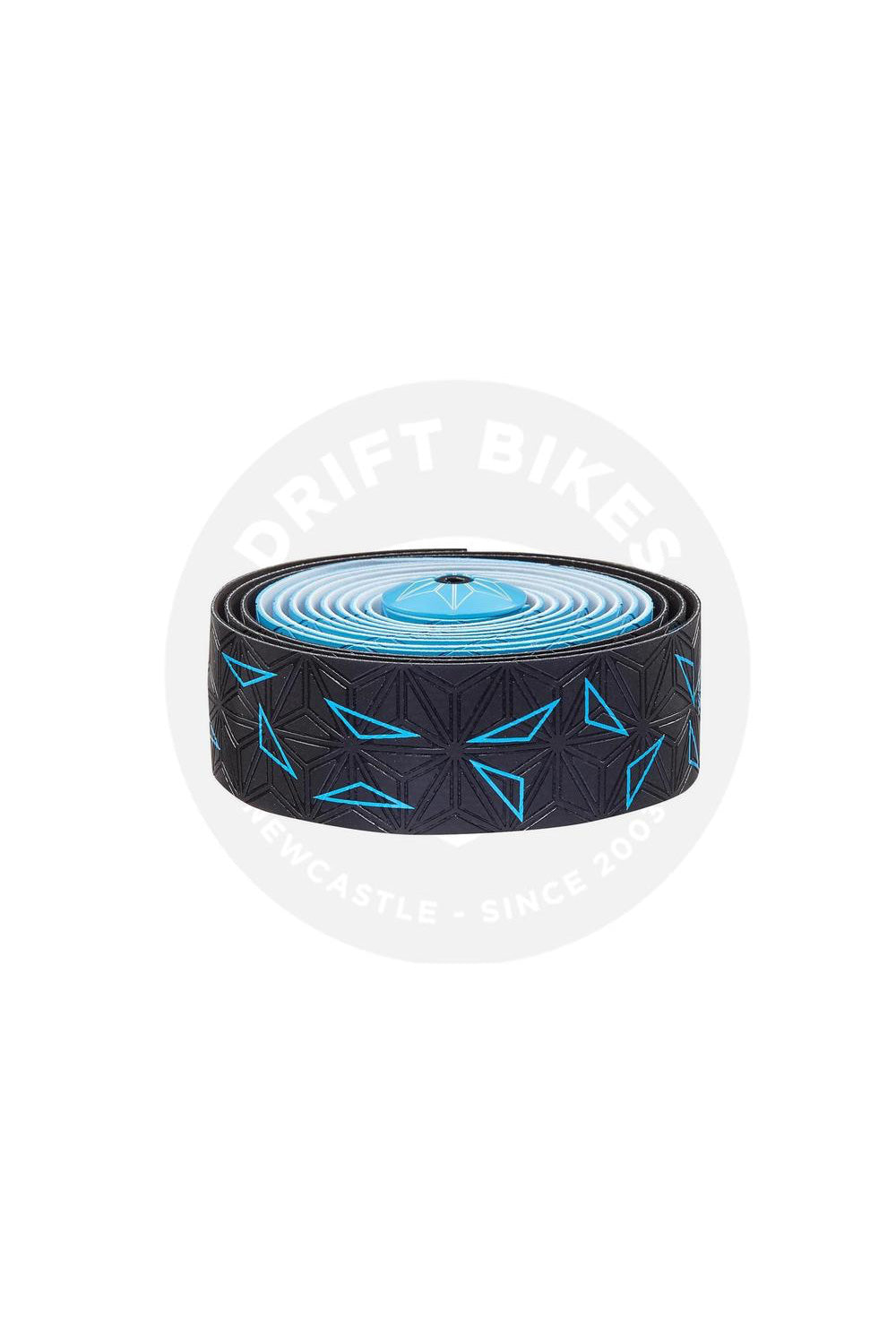 Supacaz Handlebar Bike Tape Super Sticky Kush Neon Blue/Star Fade