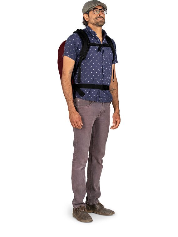 Osprey Metron 26L Commute Pack - Crimson Red