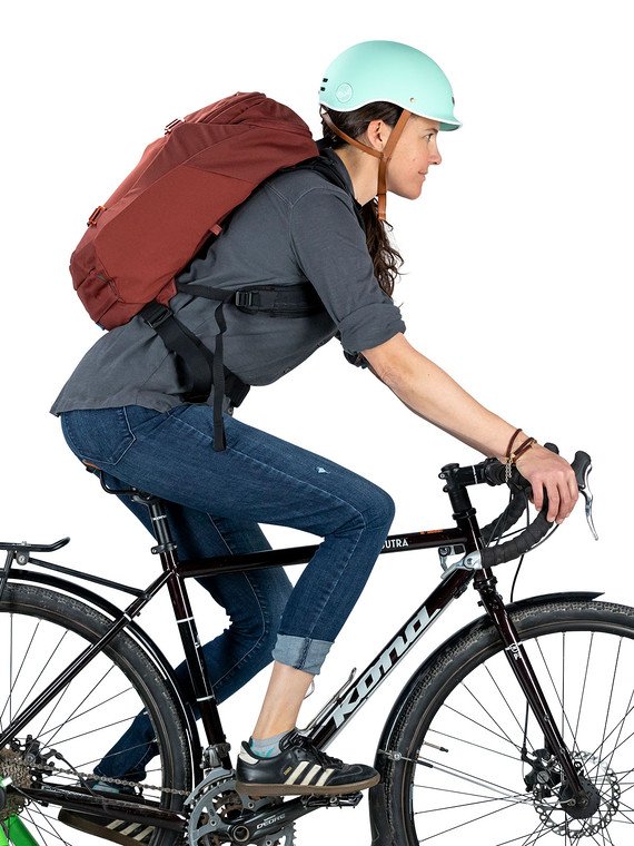 Osprey Metron 26L Commute Pack - Crimson Red