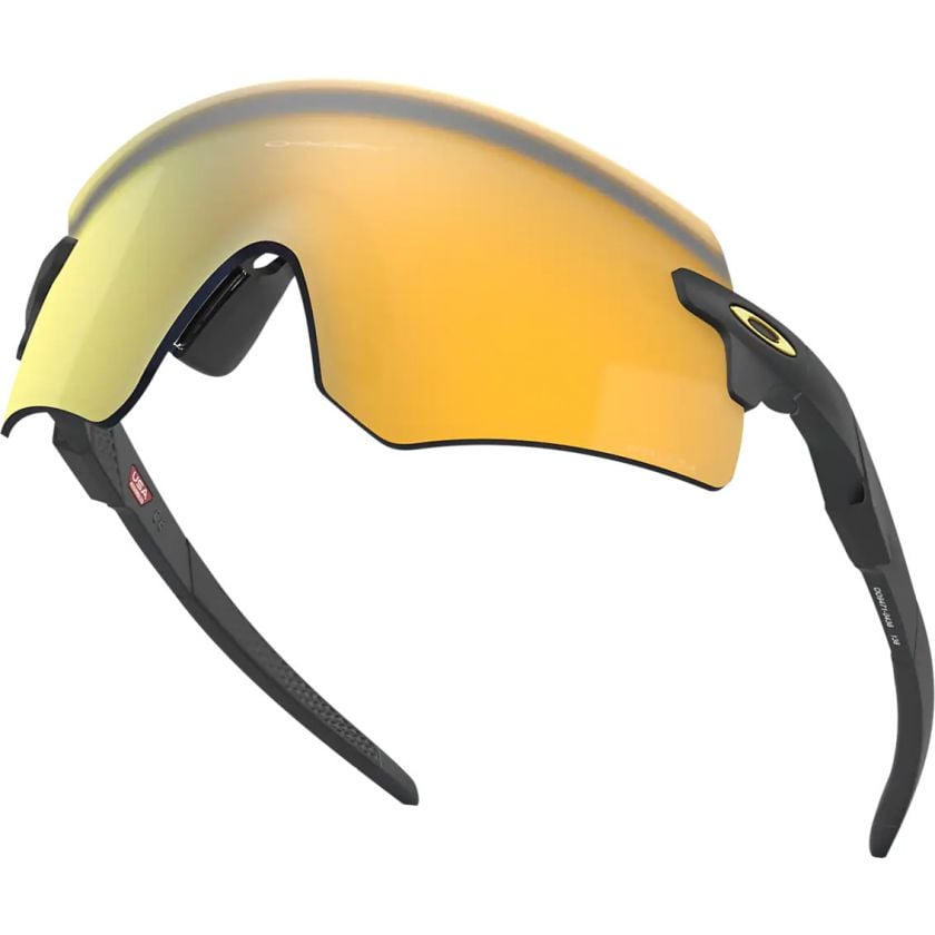 Oakley Encoder Sunglasses Matte Carbon w/ Prizm 24K Lens