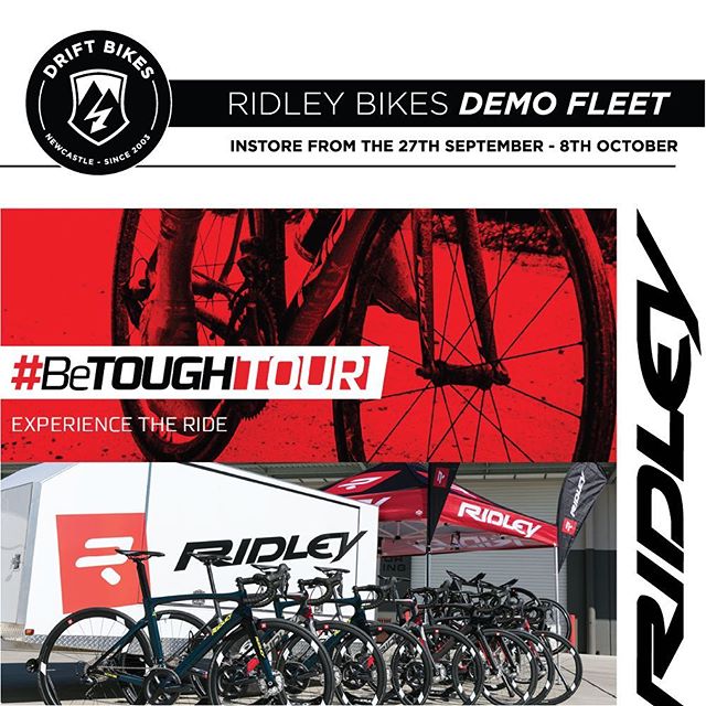 Ridley Demo Fleet In-store from the 27th of September!