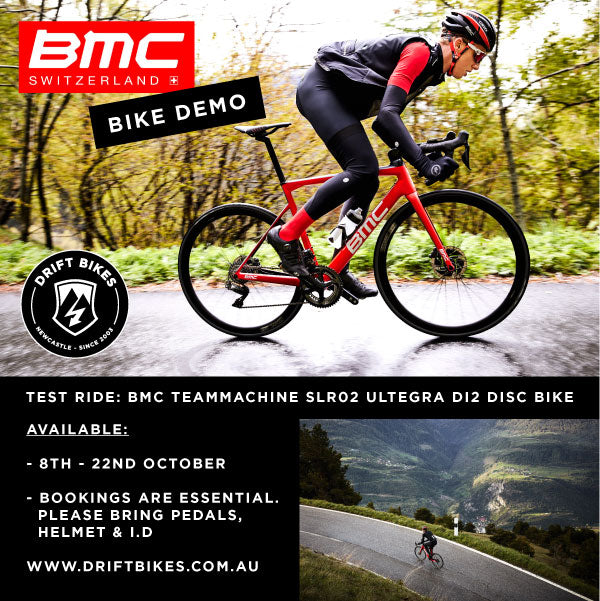 BMC Bike Demos coming to Drift Bikes on the 8th of October!