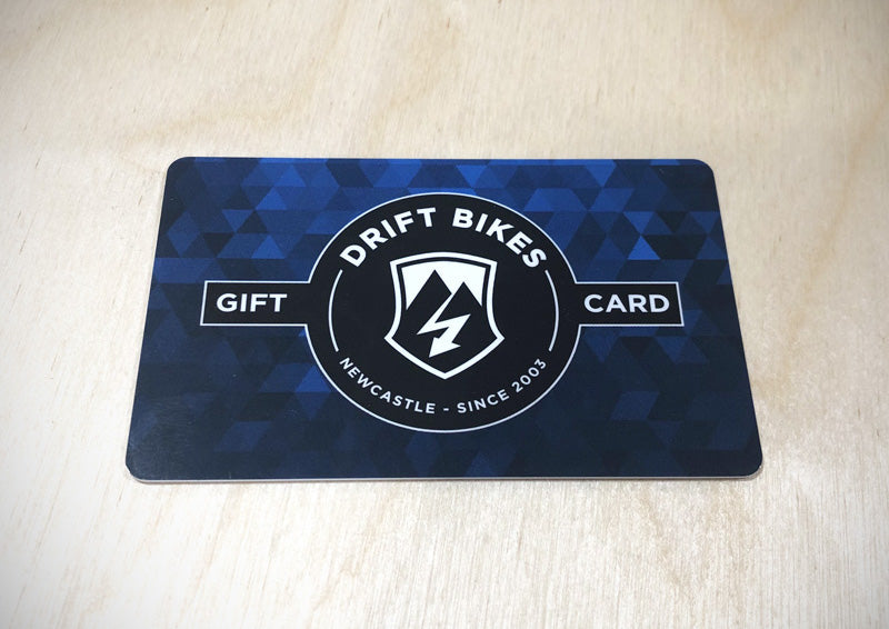 GET YOUR DRIFT BIKES GIFT CARD - AVAILABLE NOW!