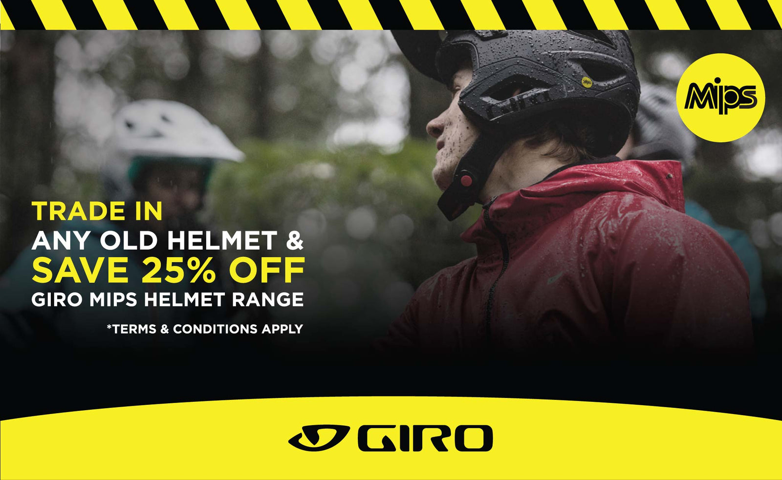 Giro Helmets TRADE IN AND SAVE promotion is happening at Drift Bikes!