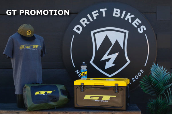 10% OFF GT Bicycles dual suspension MTBs and FREE SWAG!