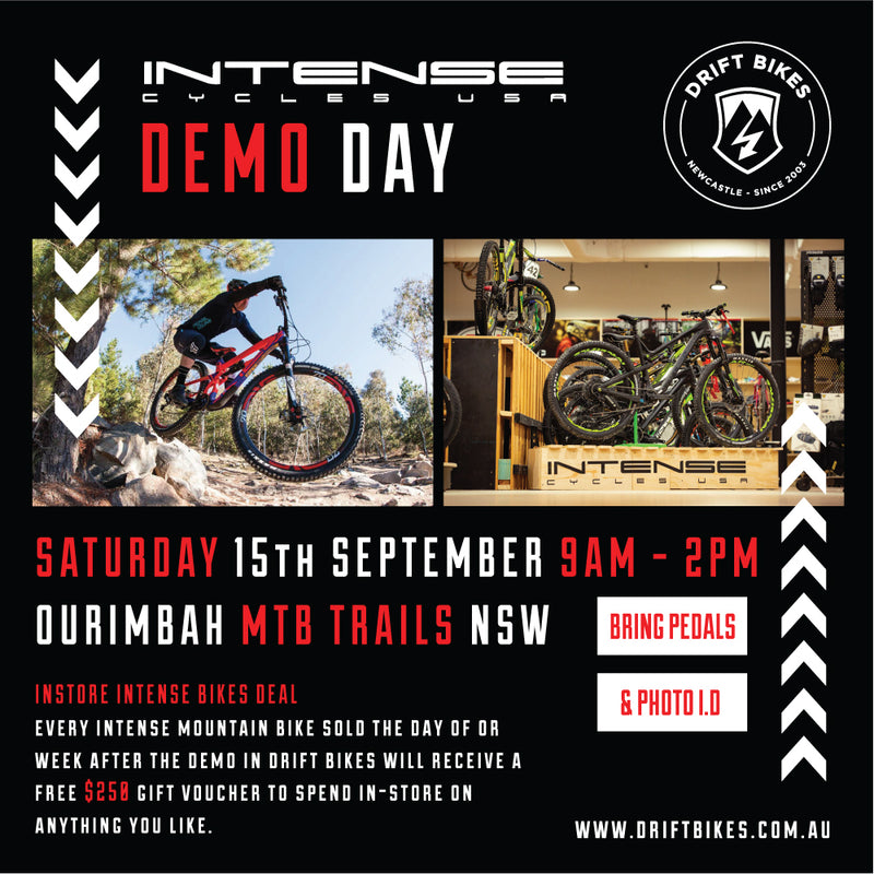 Intense Cycles Demo Day - September 15th 2018 - Ourimbah MTB Trails