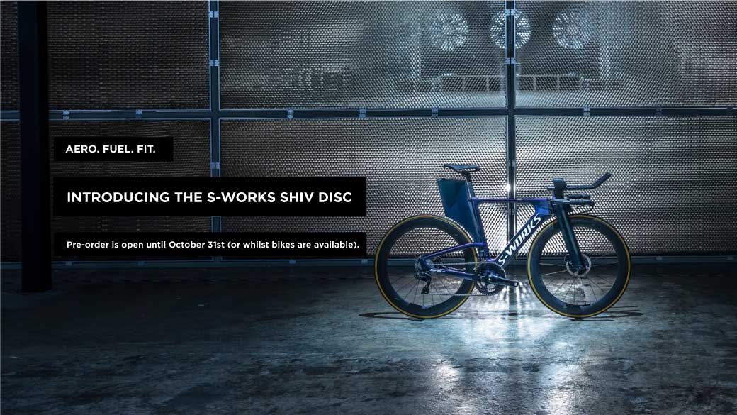 ALL NEW SPECIALIZED <br>S-WORKS SHIV DISC<br> PRE-ORDER NOW!