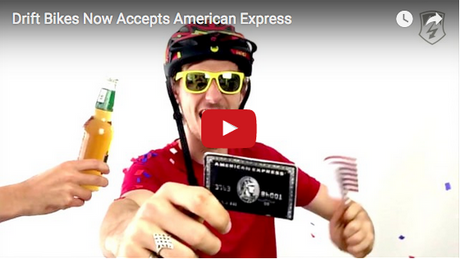 We now accept American Express in store