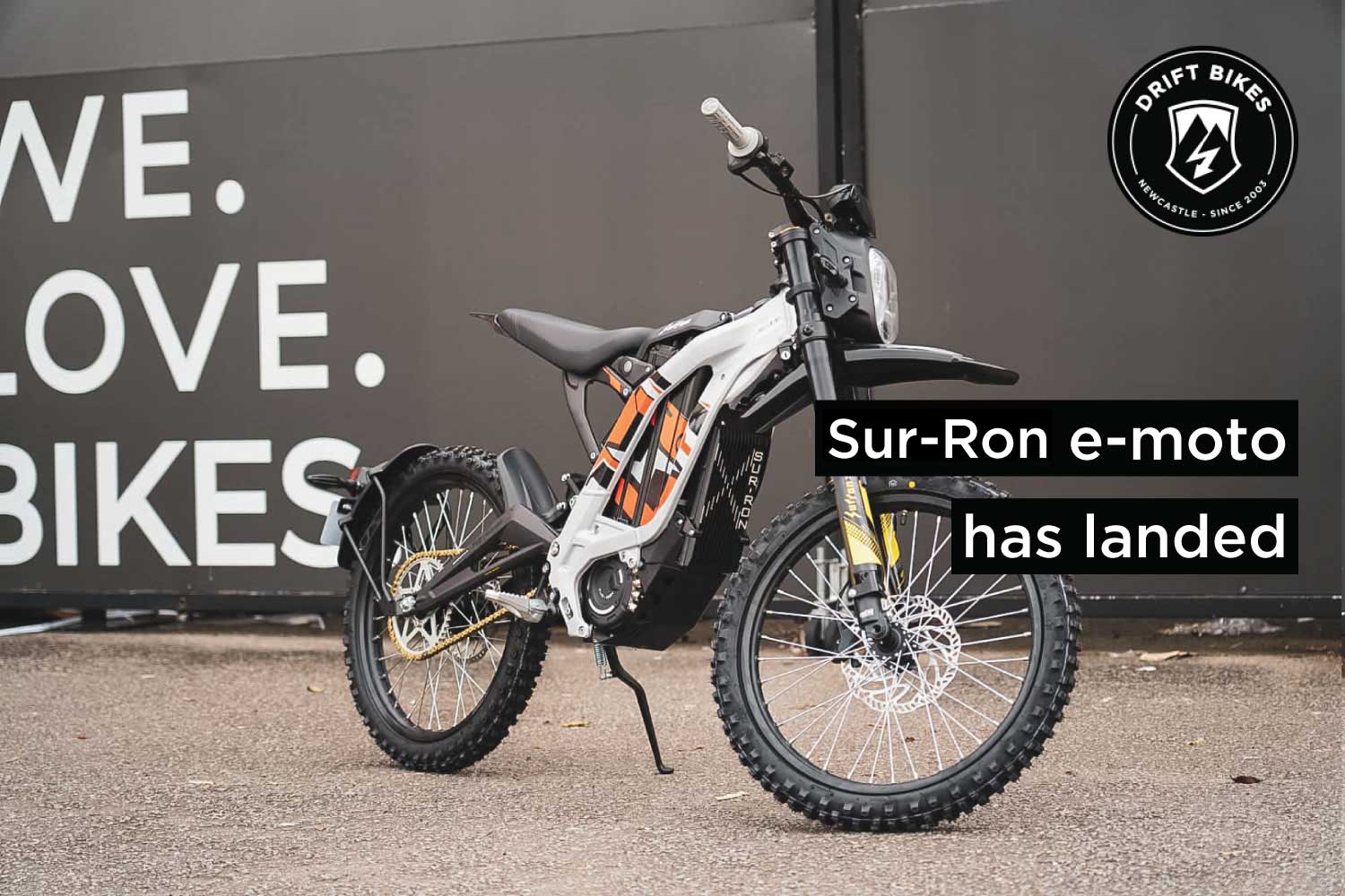 SUR-RON E-MOTO HAS LANDED!