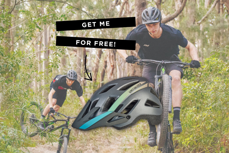 GET A FREE SPECIALIZED HELMET*
