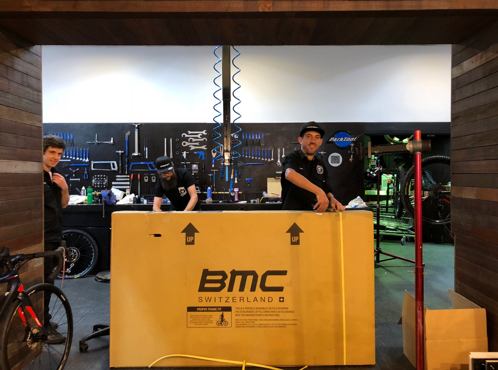 BMC have arrived in time for Grand Opening