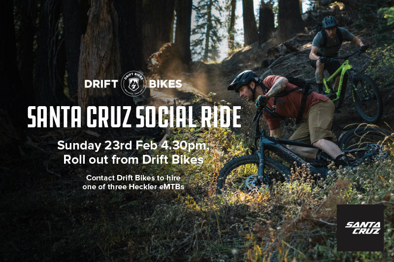 SANTA CRUZ SOCIAL RIDE - 4:30pm Sunday 23rd Feb