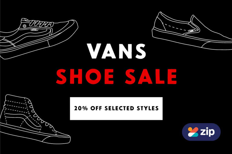 Vans Shoe Sale Now On!