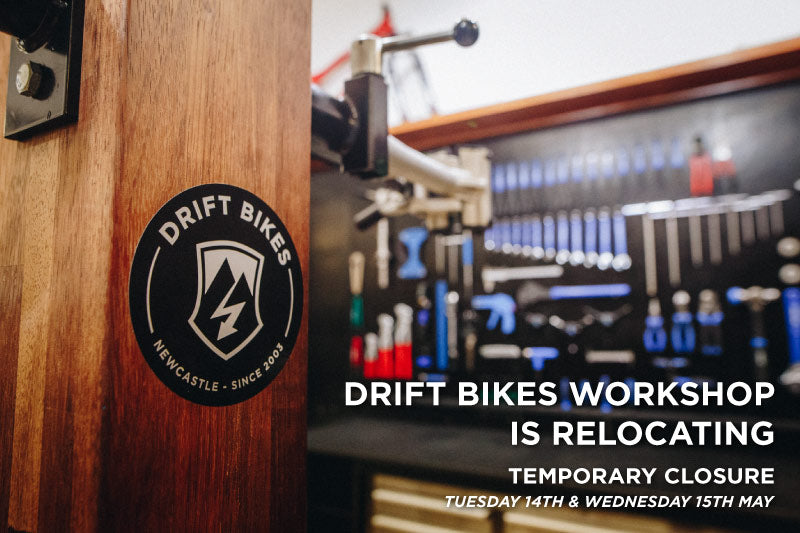 Drift Bikes workshop is relocating