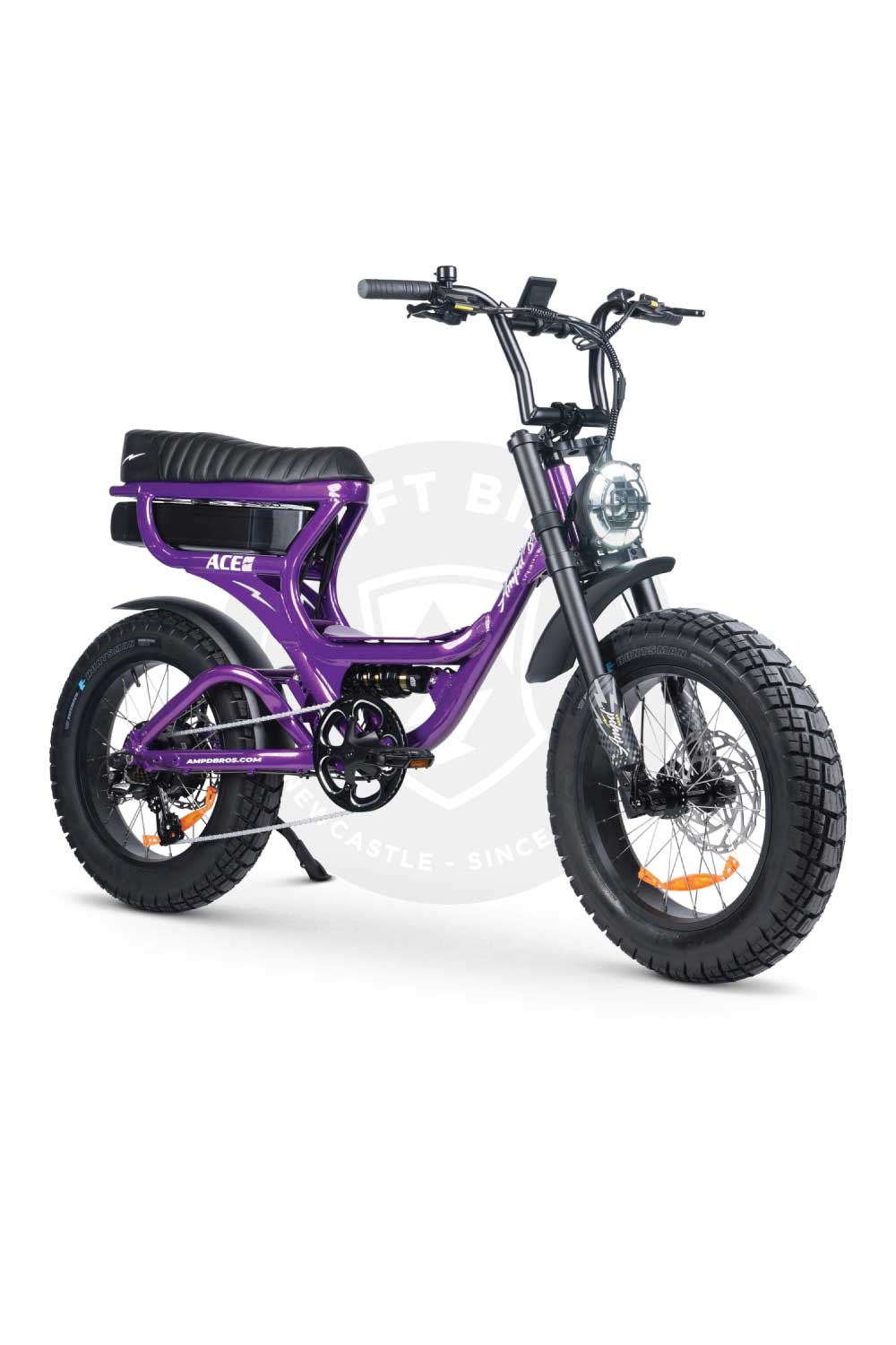 AMPD BROS Ace-X Plus Pro S4 Dual Suspension Fat Tyre Electric Bike