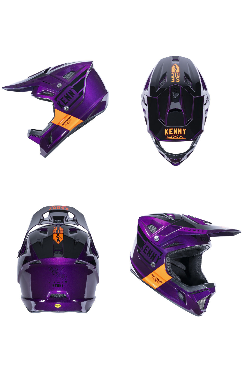 KENNY RACING HELMET - DECADE FULL FACE MIPS – Drift Bikes