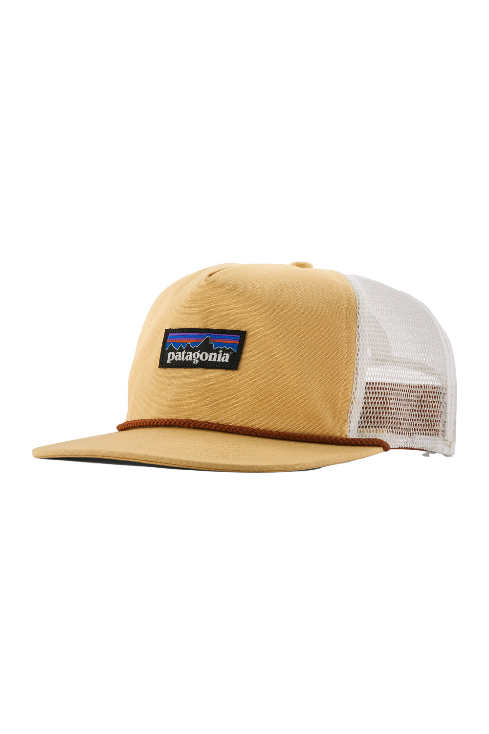 PATAGONIA Airfarer Cap P-6 LABEL: Beeswax Tan All – Drift Bikes