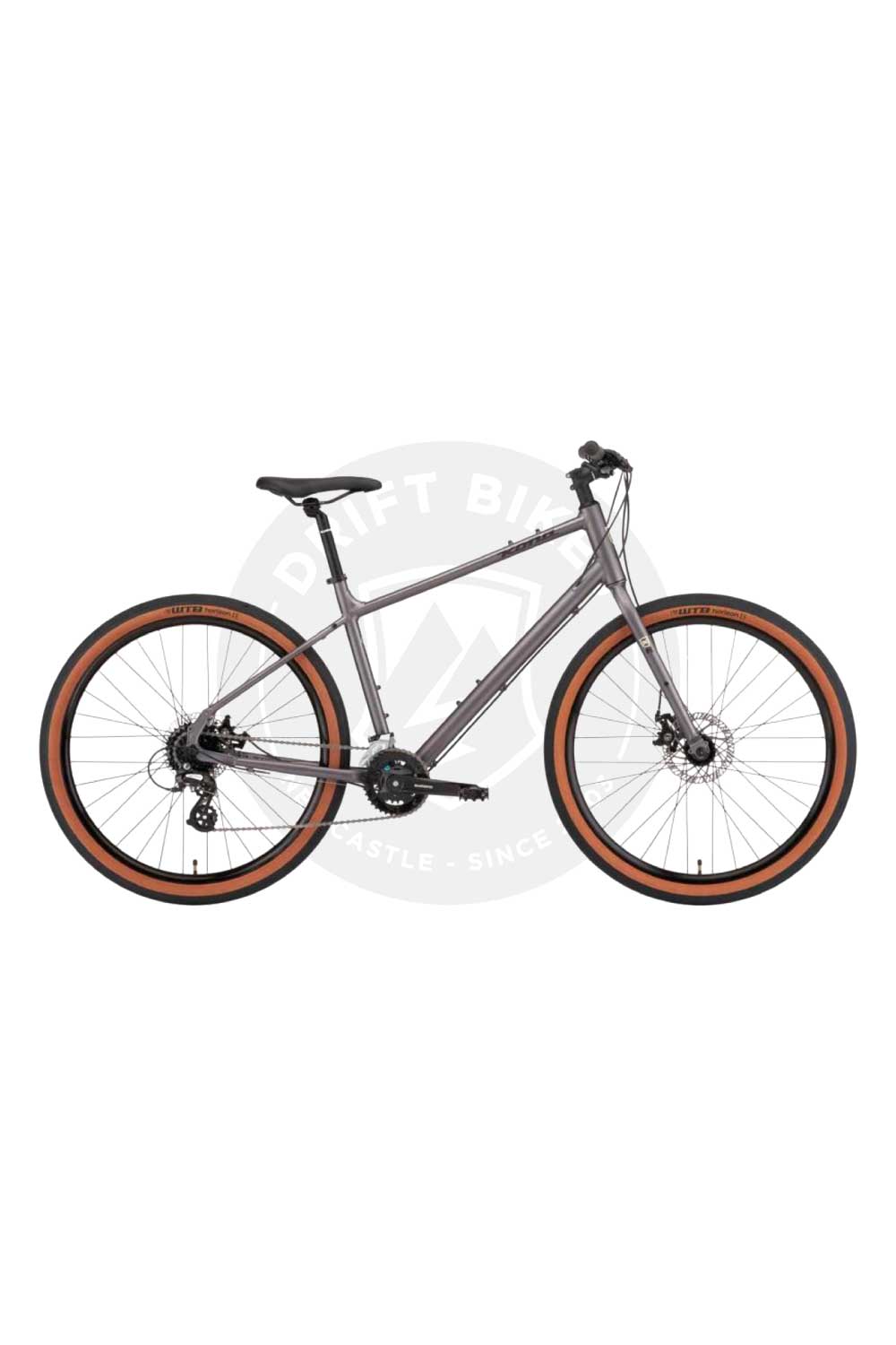 Kona Dew L (52cm) Satin Asphalt Grey – Drift Bikes
