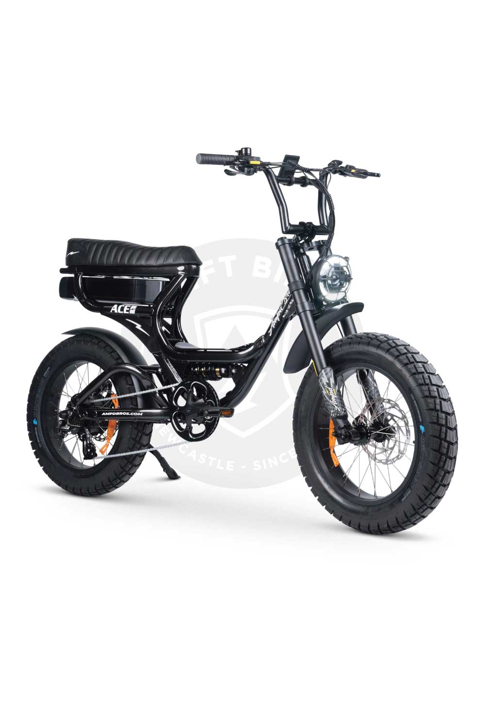 AMPD BROS Ace-X Plus Pro S4 Dual Suspension Fat Tyre Electric Bike