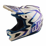 Troy Lee Designs 26.1 D4 Composite Helmet Mips Lined Up White Xsm / Sml