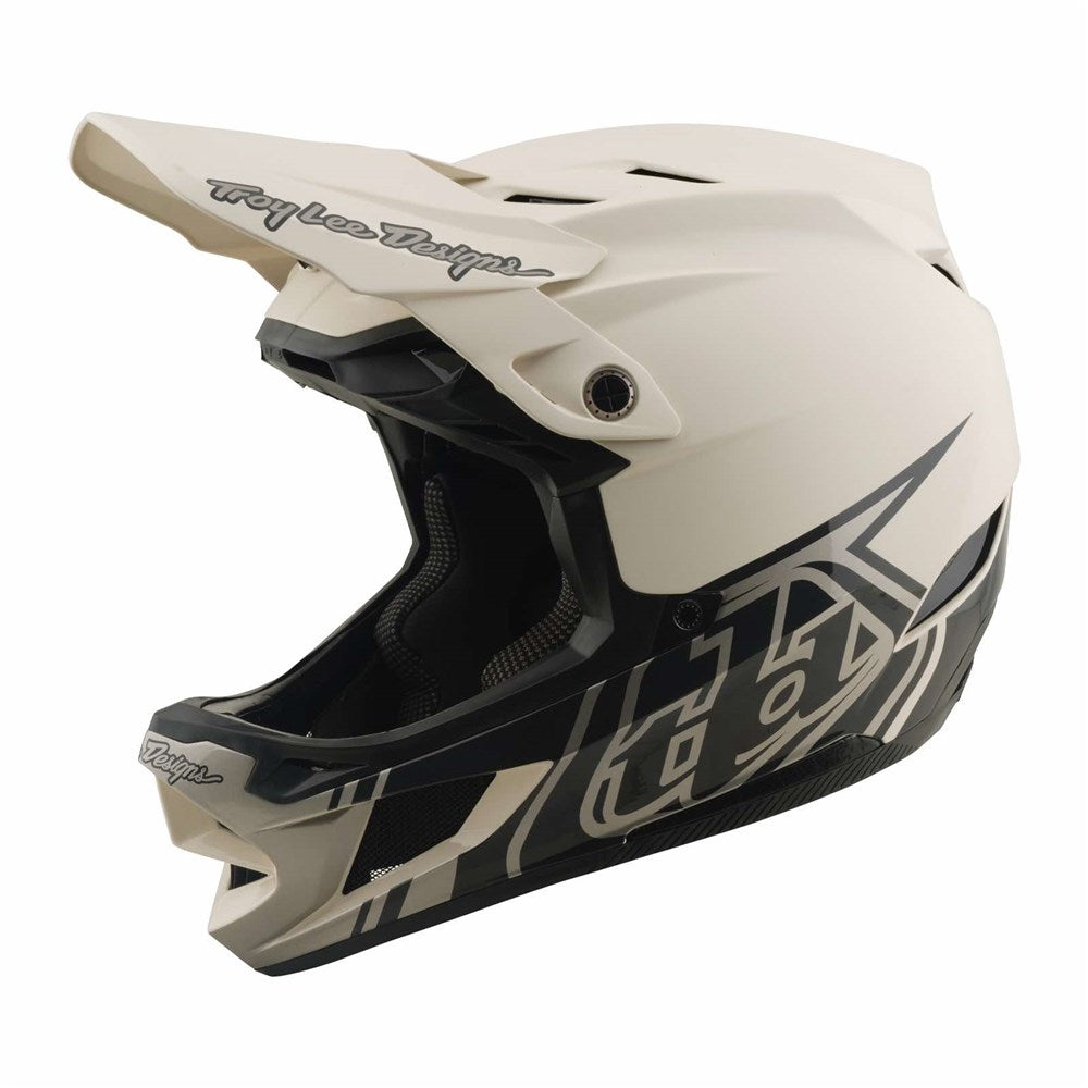 Troy Lee Designs 26.1 D4 Composite Helmet Mips Stealth Pumice Xlg / 2Xl