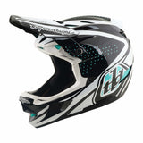 Troy Lee Designs 26.1 D4 Poly Helmet Mips The Line Fire / White Xsm / Sml