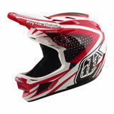Troy Lee Designs 26.1 D4 Poly Helmet Mips The Line Fire / White Xlg / 2Xl
