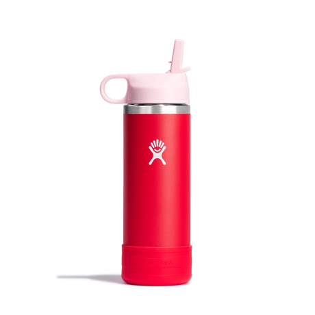 Hydro Flask 18oz (532mL) Kids Bottle with Straw Lid and Boot