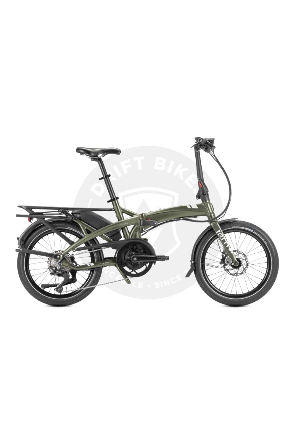 Tern Vektron S10 (My23) Bosch Perf, 400wh, 1x10 Forest Green
