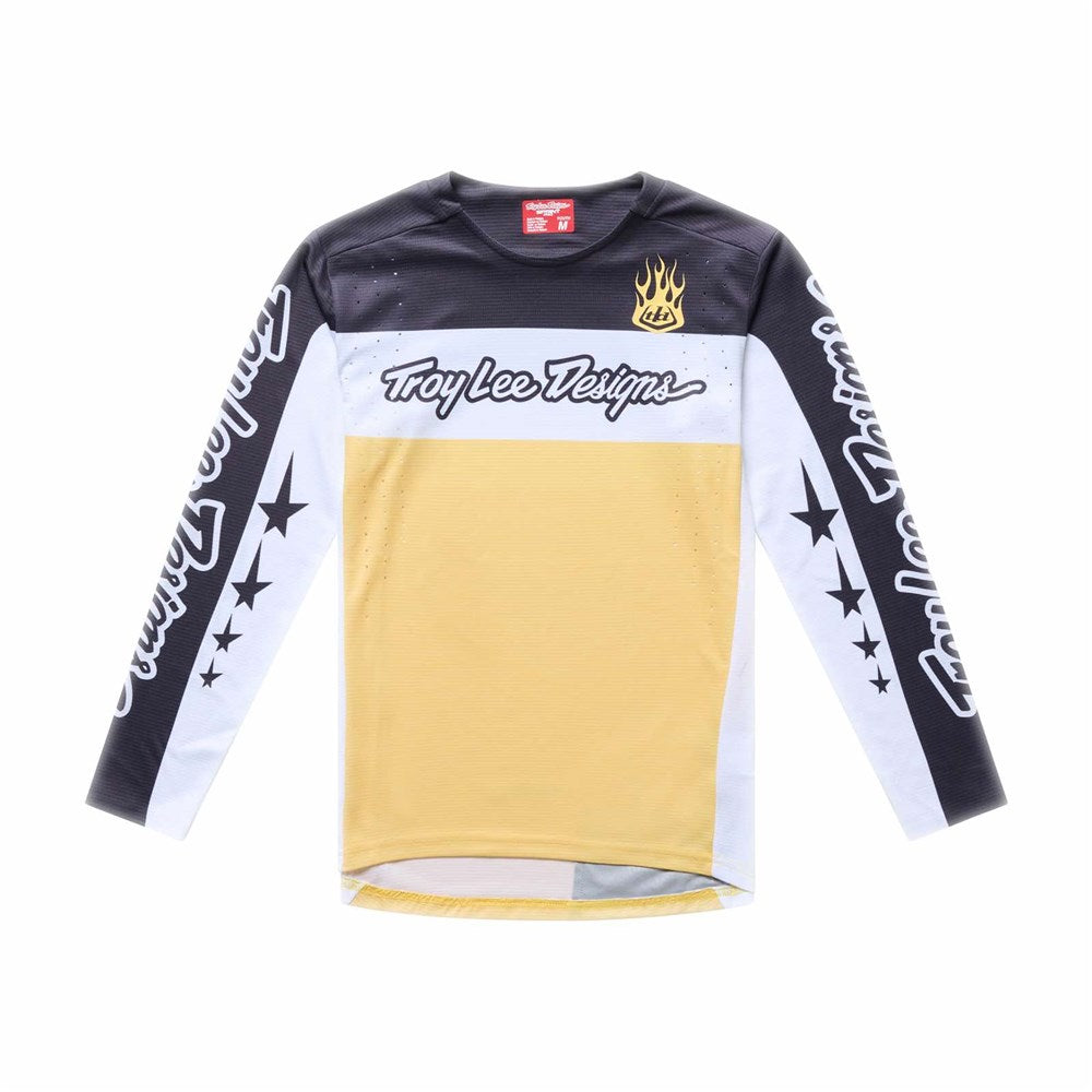 Troy Lee Designs 26.1 Youth Sprint Pro Jersey Yo Moto Butter Y-Xlg