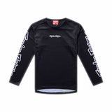 Troy Lee Designs 26.1 Youth Sprint Pro Jersey Mono Black Y-Xlg